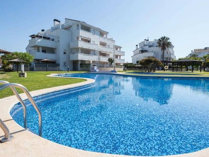 Appartement de vacances pour 4 personnes, avec jardin ainsi que piscine et balcon - 1