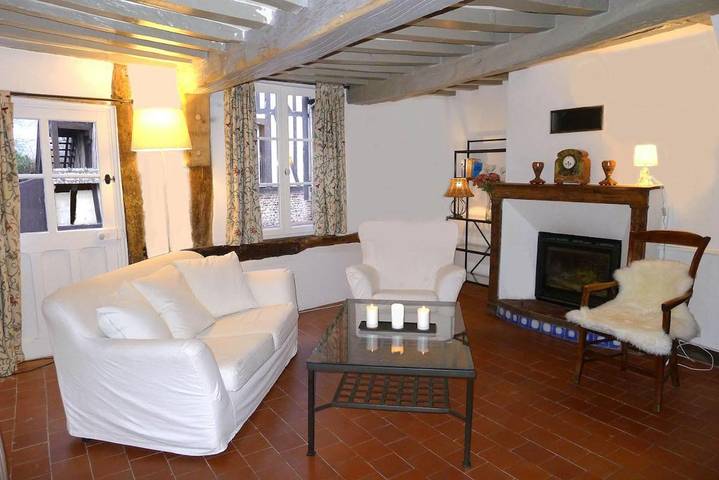 Maison de vacances pour 4 personnes, avec vue et jardin