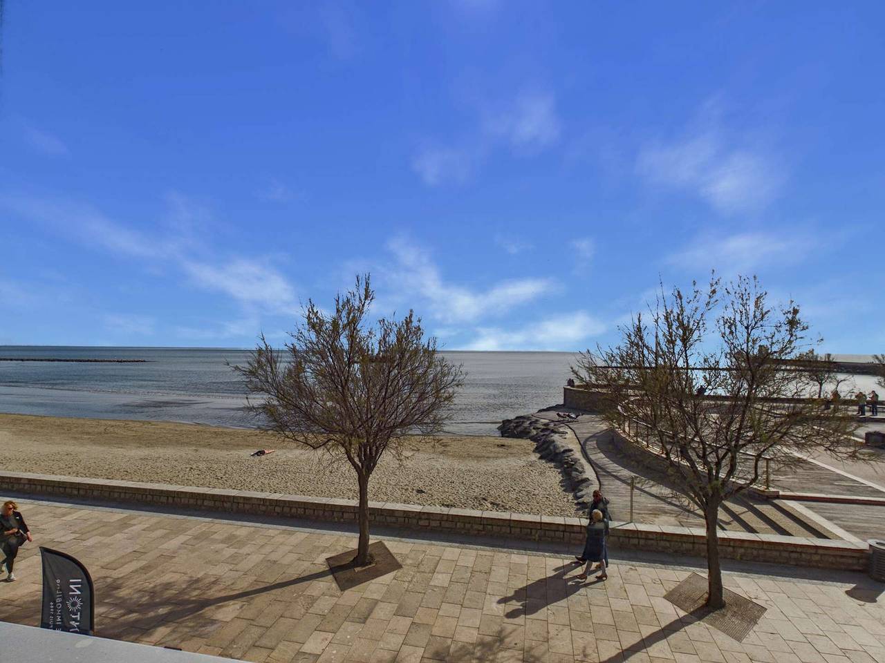 Ganze Wohnung, Meerblick: 2-Zimmer-Wohnung mit Kabine, Terrasse, für 5/6 Personen, 1. Etage mit Aufzug, in Grau d'Agde in Grau d’Agde, Agde