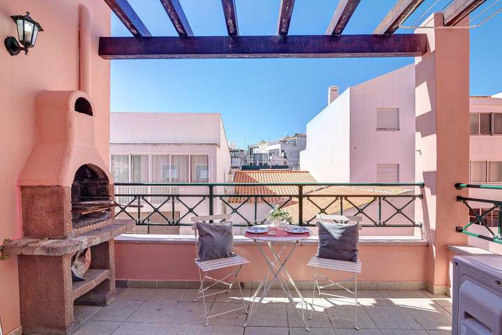 Holiday rental for 6 people, with balcony in Armação de Pera