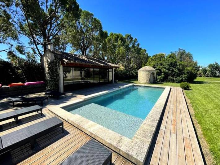 Apartamento de vacaciones para 8 personas, con jardín y piscina, Familias con niños - 1