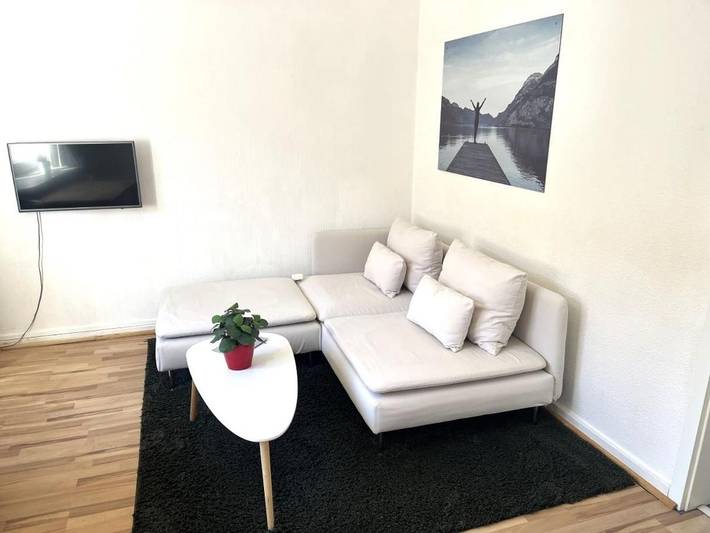 Ferienwohnung, mit Terrasse und Garten