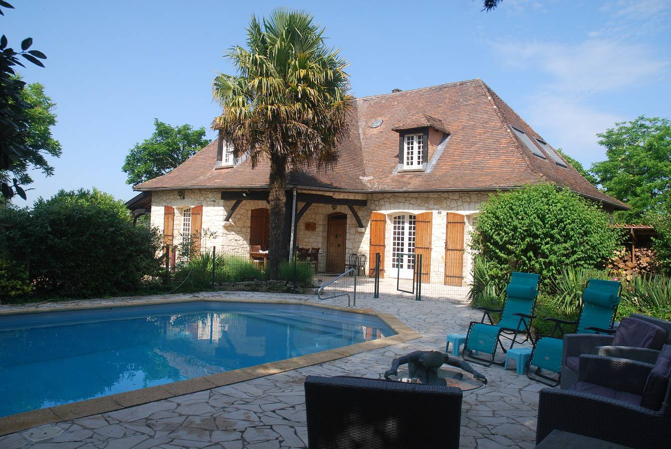 Gîte pour 2 personnes avec piscine in Bergerac, Périgord Pourpre