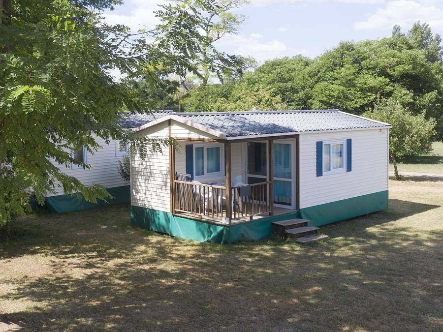 Camping La Bastide - Mobilheim 4 personen - Cottage in Mazères, Ariège