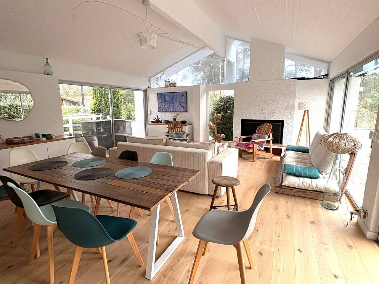 Magnífica villa luminosa reformada con piscina climatizada, terrazas y jardín in Le Canon, Lège-Cap-Ferret