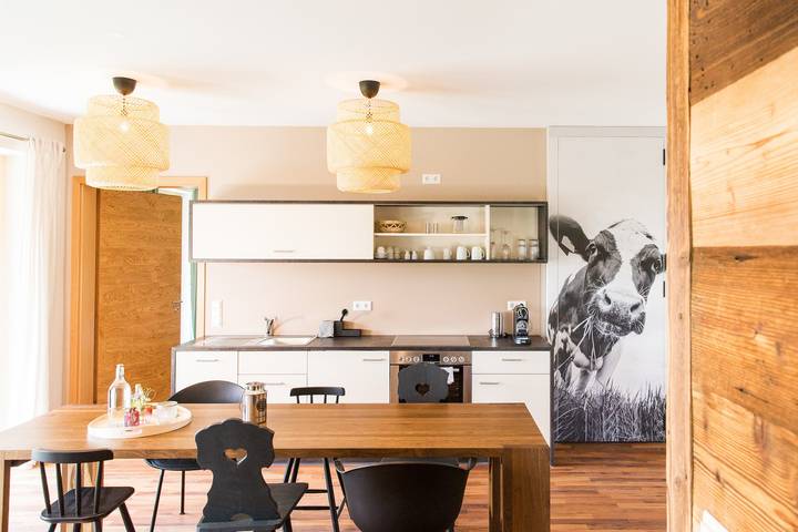 Ferienwohnung für 5 Personen, mit Garten in Neukirch