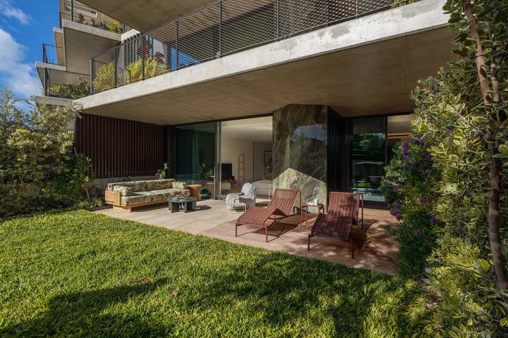 Apartamento de férias para 6 pessoas, com piscina e terraço e ainda jardim, adaptado a crianças no Funchal