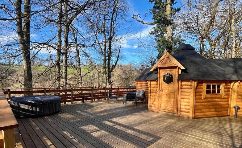 Tente pour 3 personnes, avec jardin et vue, animaux acceptés dans Haute-Vienne - 2