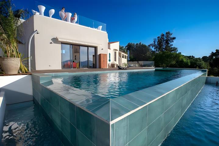 Villa 'U Tempu Persu' avec vue mer, Wi-Fi et climatisation in Porticcio, Grosseto-Prugna