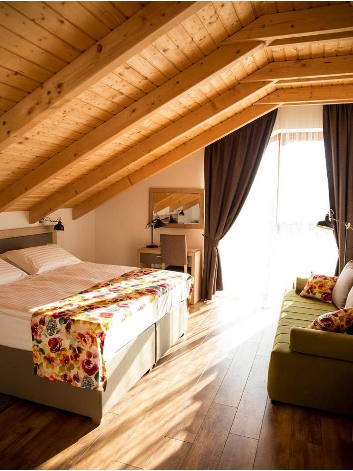 Ferienwohnung für 3 Personen, mit Ausblick und Garten