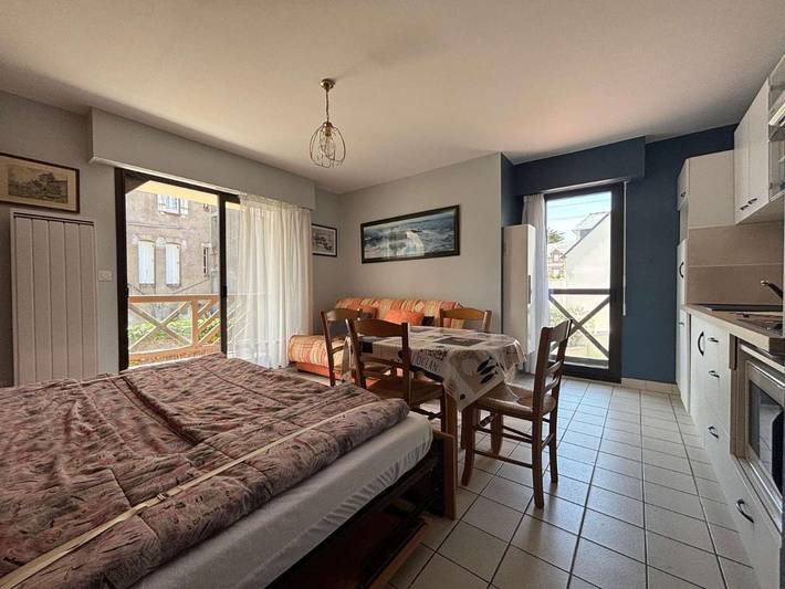 Gîte pour 4 personnes, avec terrasse dans Plage de Port-Lin - 4