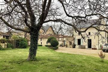 Gîte pour 4 personnes, avec terrasse et jardin à Saint-Martin-de-Sanzay