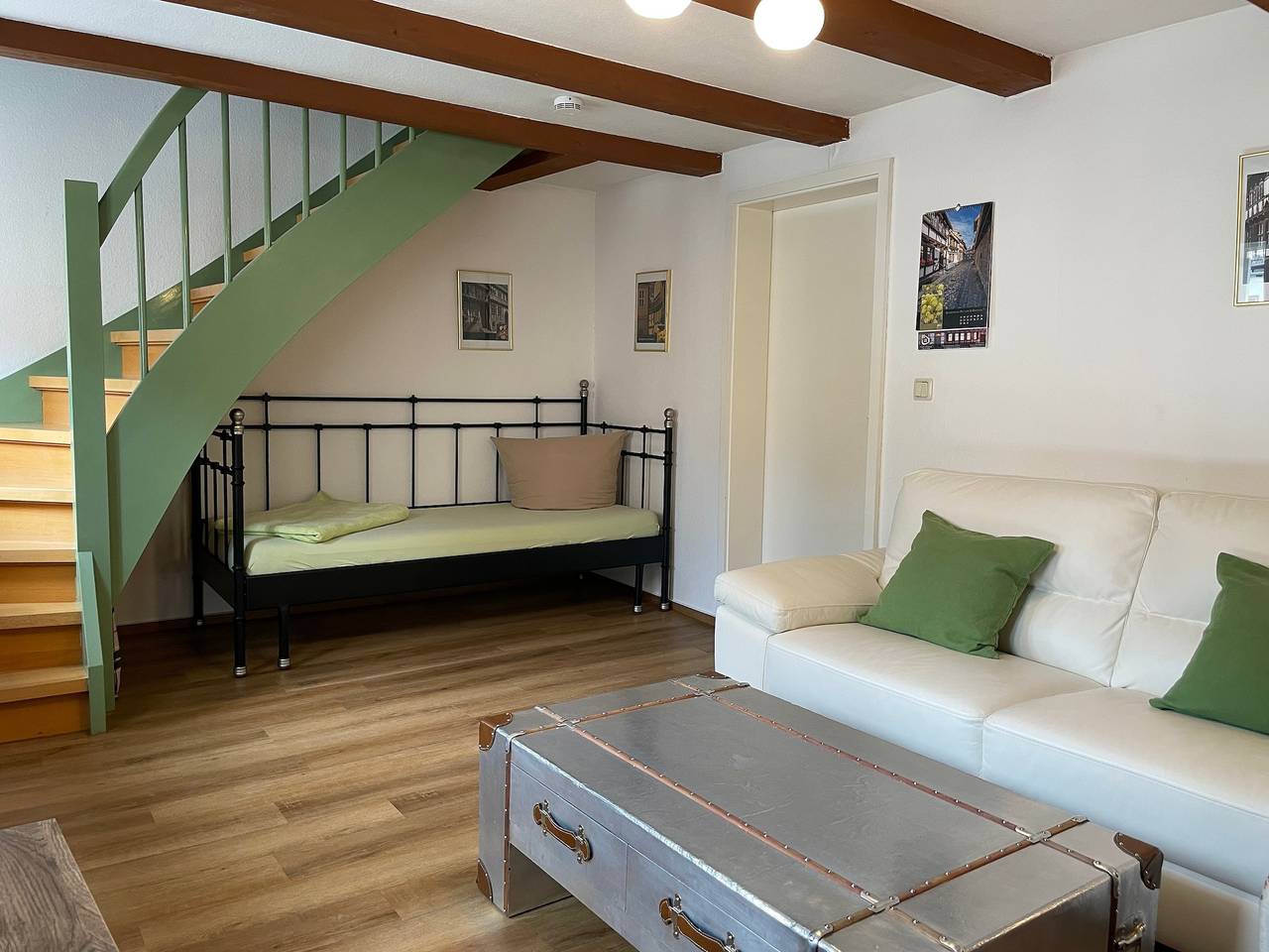 Ganze Ferienwohnung, Apartment mit Balkon in Quedlinburg, Harzvorland