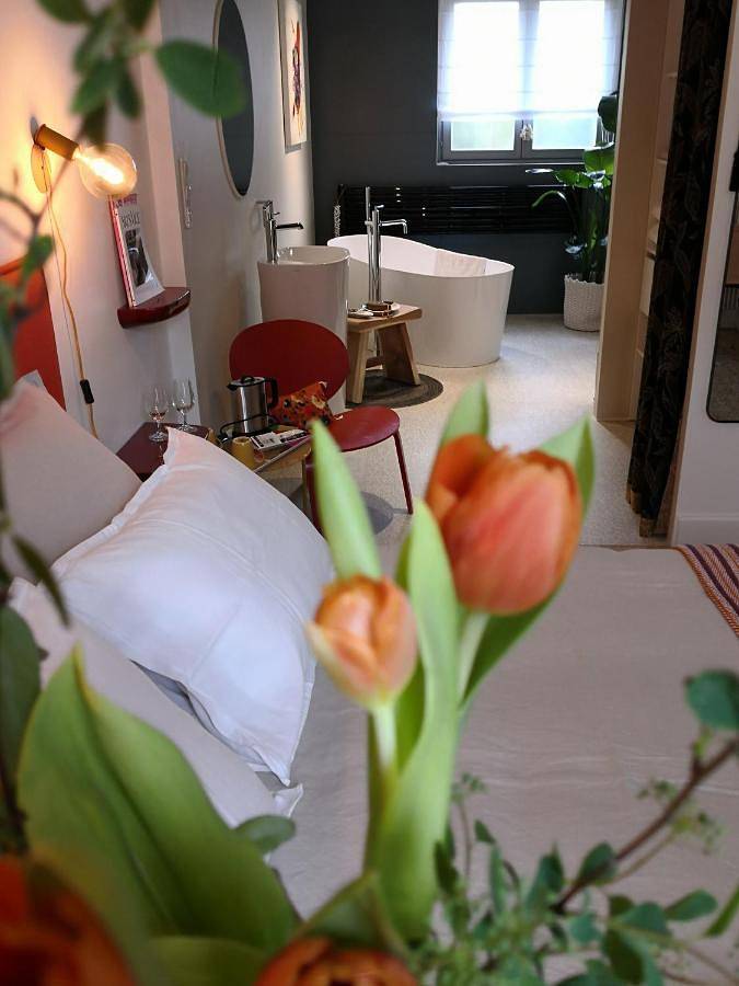 Chambre d’hôte pour 2 personnes, avec Terrasse et Jardin