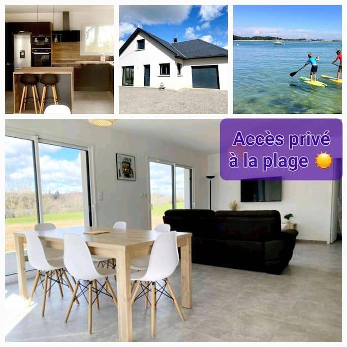 Location de vacances pour 6 personnes, avec terrasse ainsi que vue et jardin dans Lac de Pareloup