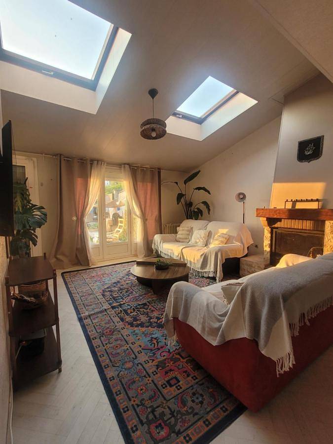 Maison de vacances pour 10 personnes, avec Terrasse ainsi que Jardin et Vue à Bonsecours