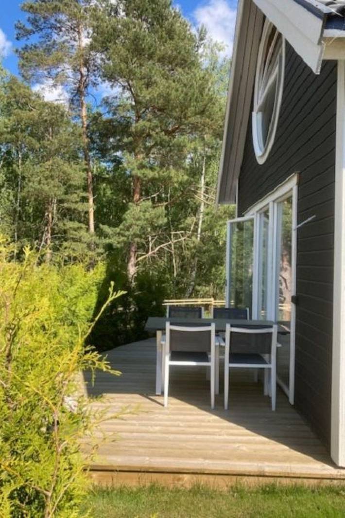 Komfortables Ferienhaus mit Garten in Småland