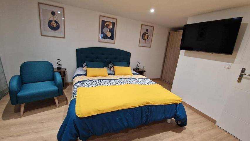 Appartement de vacances pour 2 personnes, avec terrasse et vue