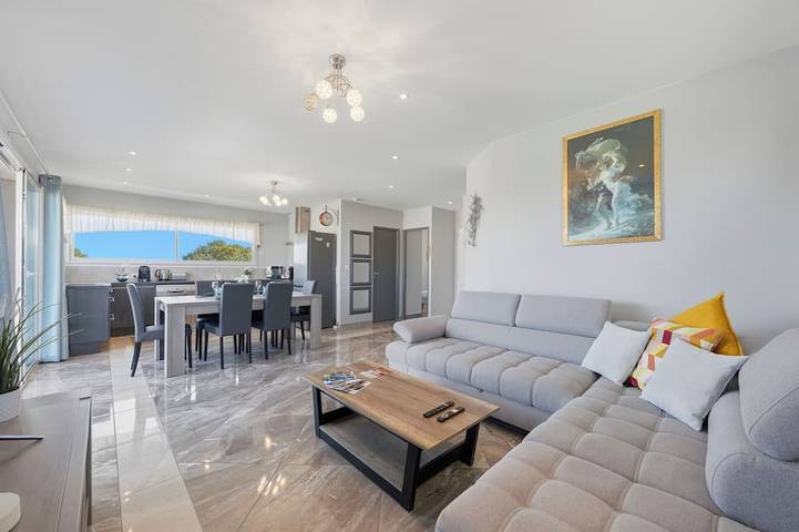 Apartamento entero, Le Solévin · Vue vignes & Pic Saint-Loup - 4p in Jacou, Costa mediterránea (Francia)
