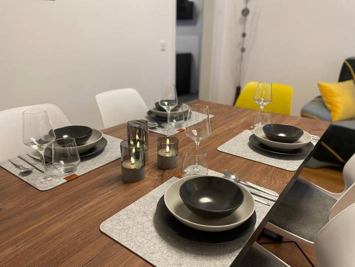 Ferienwohnung für 6 Personen, mit Ausblick und Garten sowie Pool in Moorgrund - 4