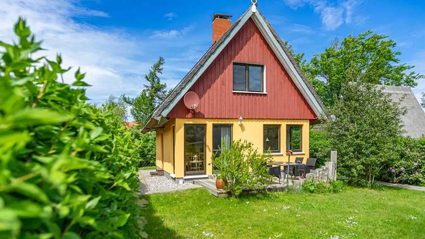 Ferienhaus für 4 Personen, mit Terrasse und Garten sowie Sauna auf Fischland - Darß - Zingst