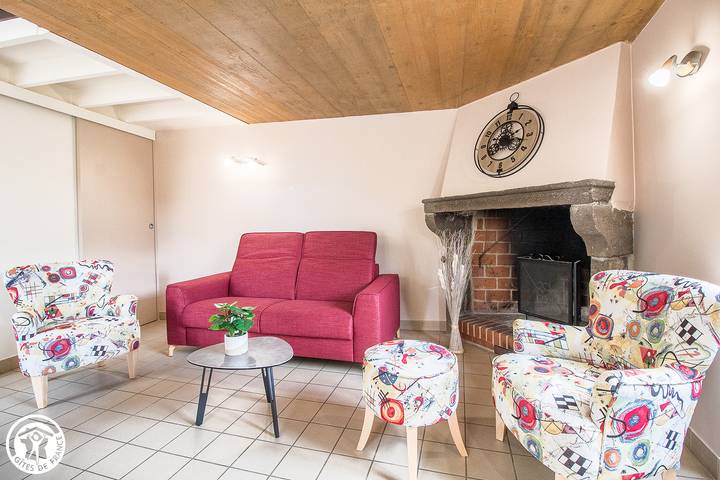 Casa rural vallada con jardín e Internet in Saint-Hérent, Parque Natural Regional Volcans d'Auvergne