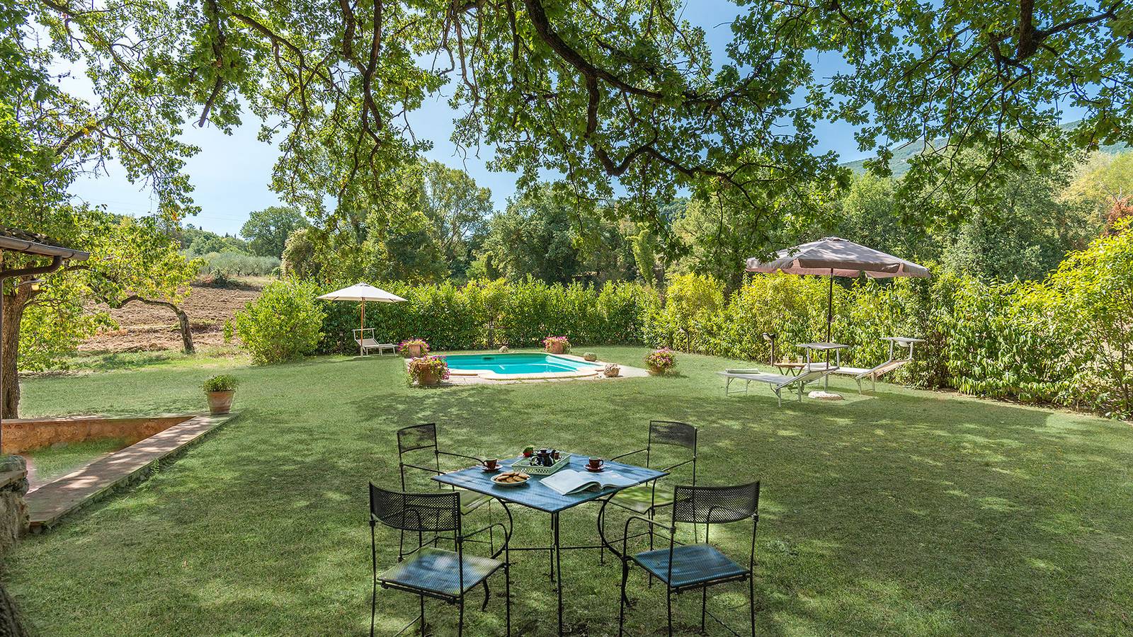Villa voor 3 personen met terras in Cetona, Provincie Siena