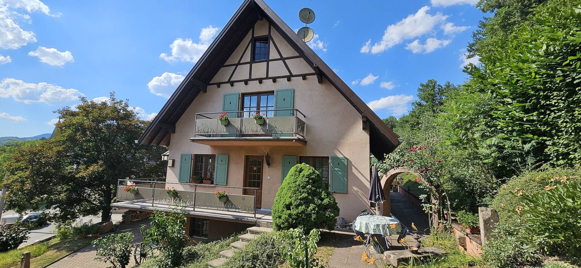 Chambres d'hôtes "Au Val Séjour", Alsace. " 5 pers." - Chambre "Marguerites" in Saint-Martin (Bas-Rhin), Région de Sélestat-Erstein
