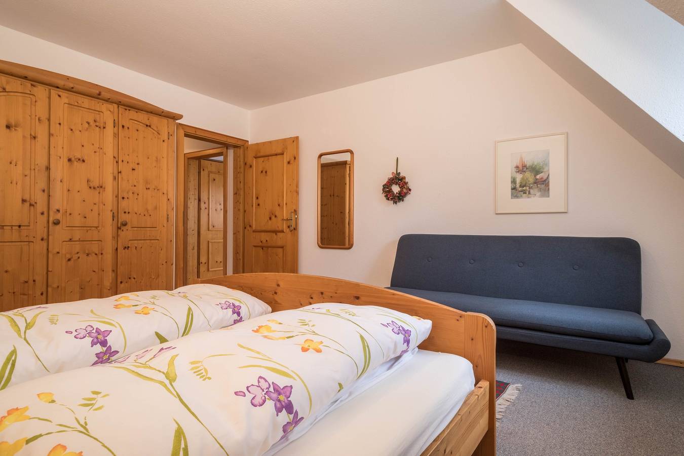 Mooi appartement 'Apfelblüte' op boerderij met balkon en uitzicht op de bergen, foto 14