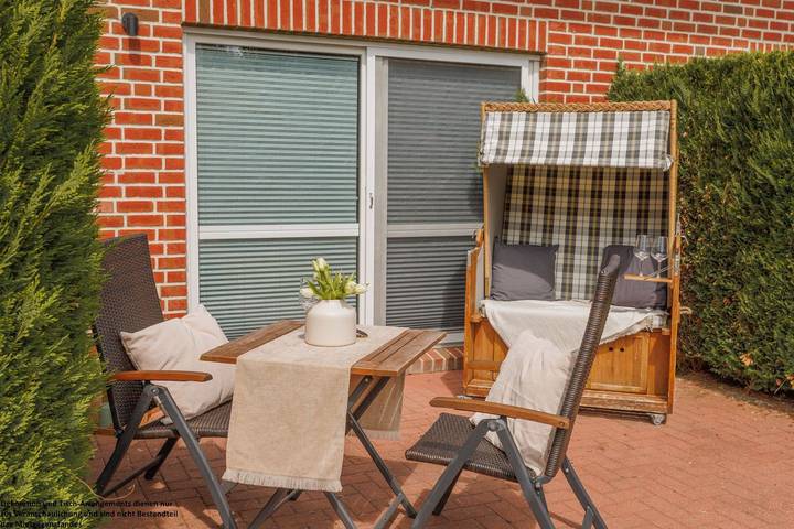 Ferienhaus für 4 Personen, mit Terrasse in Altfunnixsiel