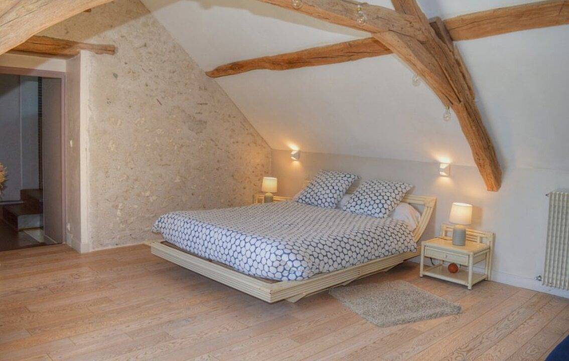 Domaine la Picardière, au cœur des châteaux de la Loire - Chambre Pic-vert in Dame-Marie-les-Bois, Région de Tours