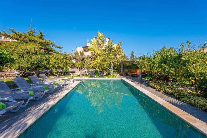 Finca mit Whirlpool für 7 Personen, mit Terrasse und Whirlpool in Alcúdia - 2