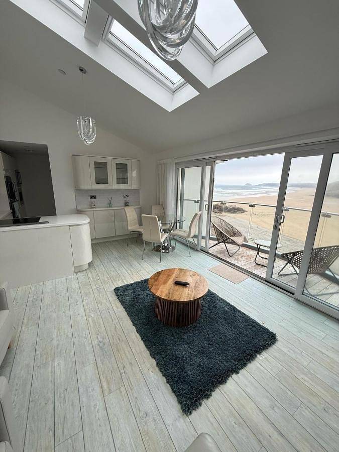 Apartment for 4 people, with balcony and view, with pets in Perranporth