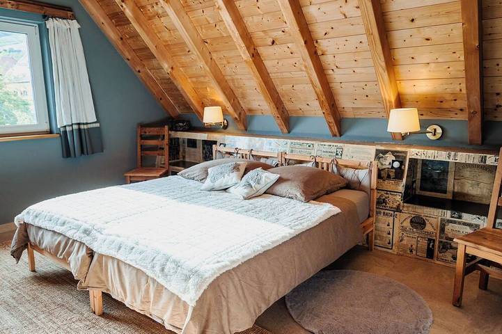 Appartement entier, Herbergement Neuf En Maison De Village in Orschwiller, Région de Sélestat-Erstein