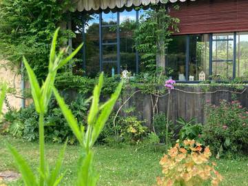 Gîte pour 7 personnes, avec terrasse à Louplande