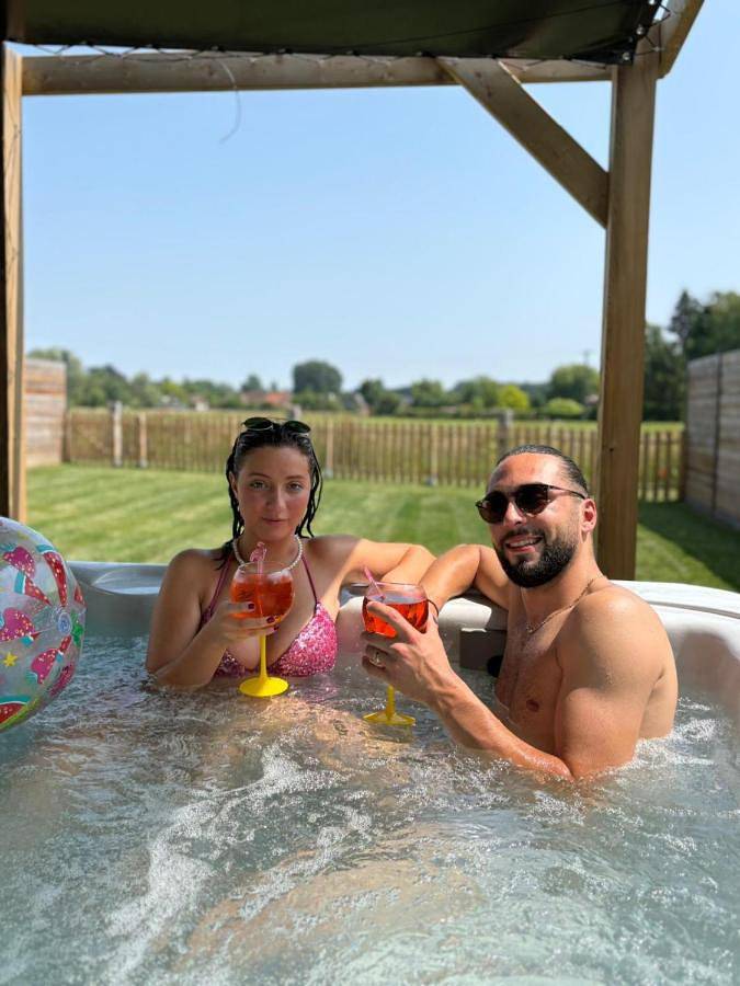 Gîte pour 6 personnes, avec Jacuzzi et Terrasse ainsi que Jardin et Vue dans Ville-Pommerœul
