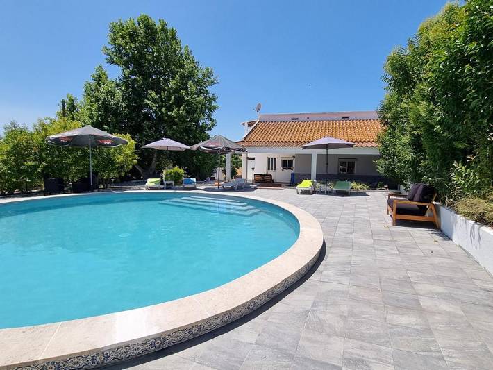 Casa de vacaciones para 8 personas, con Terraza y Jardín además de Piscina y Vistas en Setubal