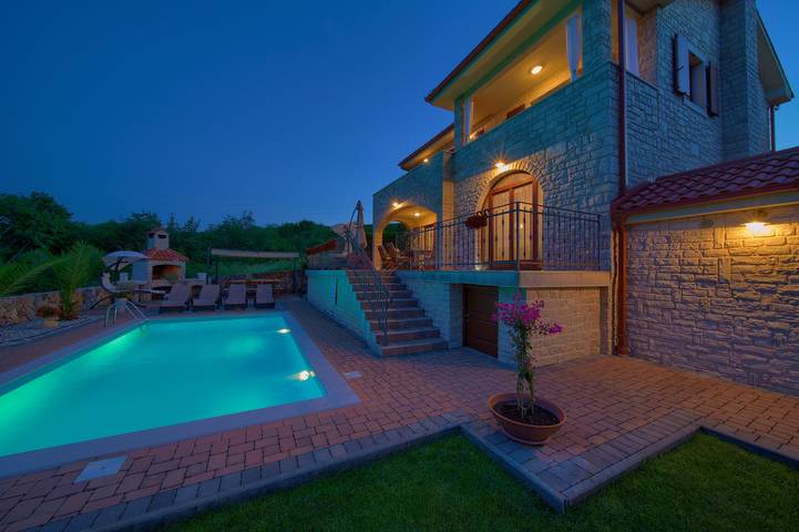 Villa pour 8 personnes avec terrasse in Ville de Krk, Krk