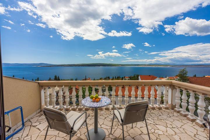 Ferienwohnung für 2 Personen, mit Balkon, kinderfreundlich in Dramalj - 3