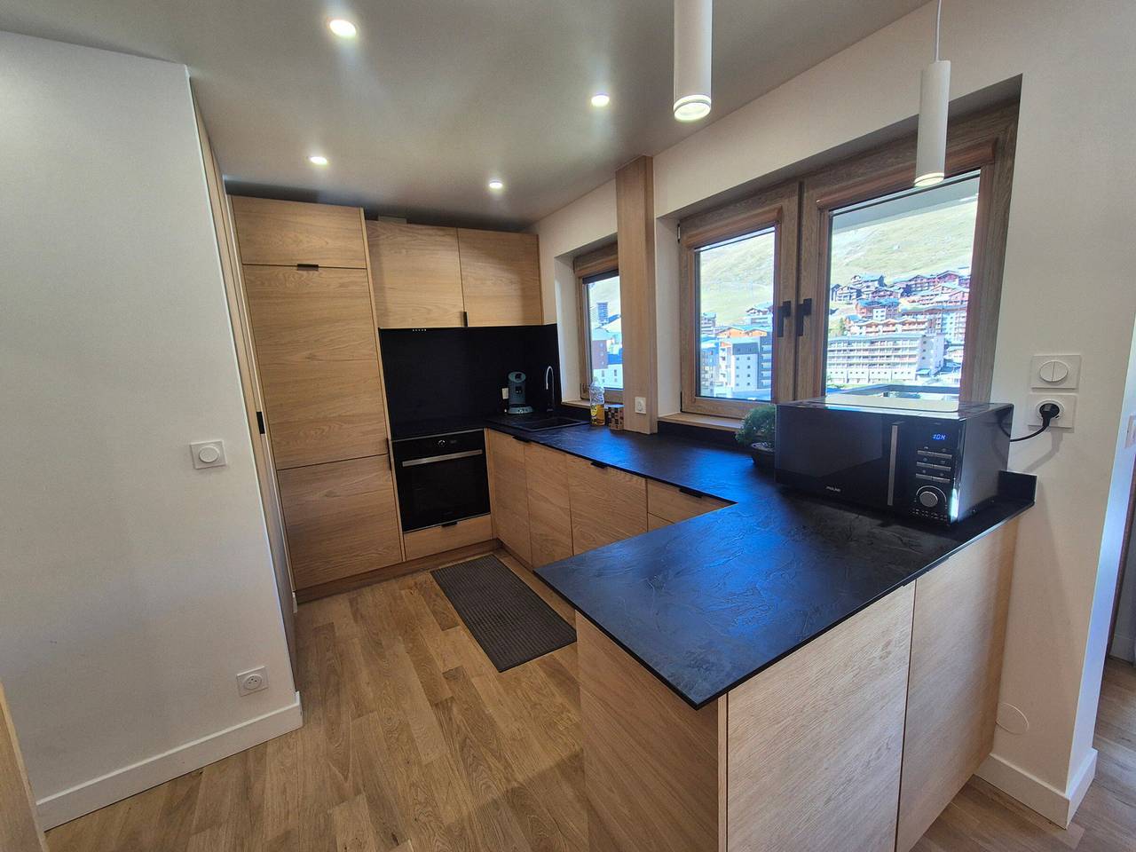 Appartement entier, Appartement rénové avec balcon, au pied des pistes à Tignes in Tignes, Parc National de la Vanoise