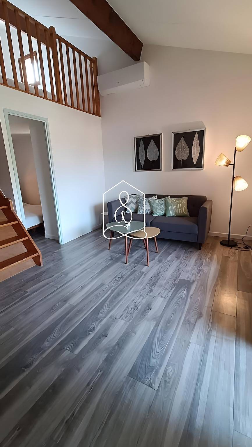 Apartamento entero, La Petite Provence, dúplex climatizado en residencia con piscina in Tourrettes, Costa mediterránea (Francia)