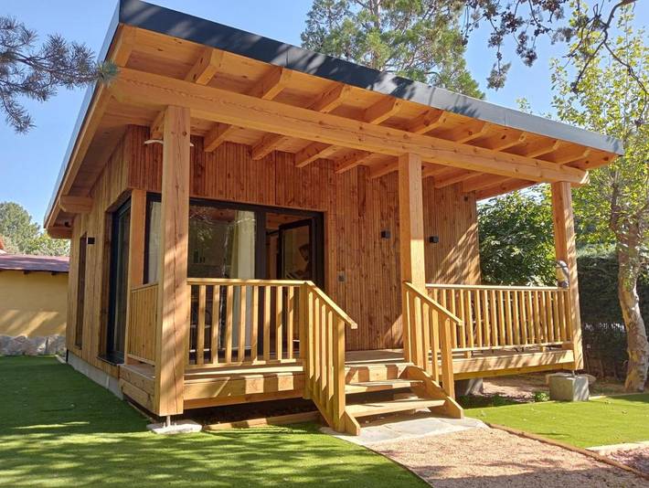 Casa rural para 4 personas, con vistas además de jardín y piscina en Cuenca del Guadarrama - 4