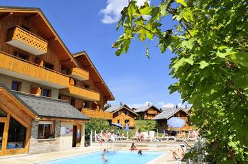 Gîte pour 6 personnes, avec balcon et piscine, animaux acceptés dans La Toussuire