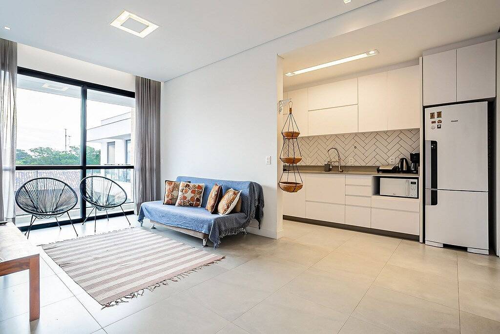 Ganze Wohnung, Wi-Fi 1000Mb | 800m from Campeche Beach in Campeche (SC), Praia do Campeche