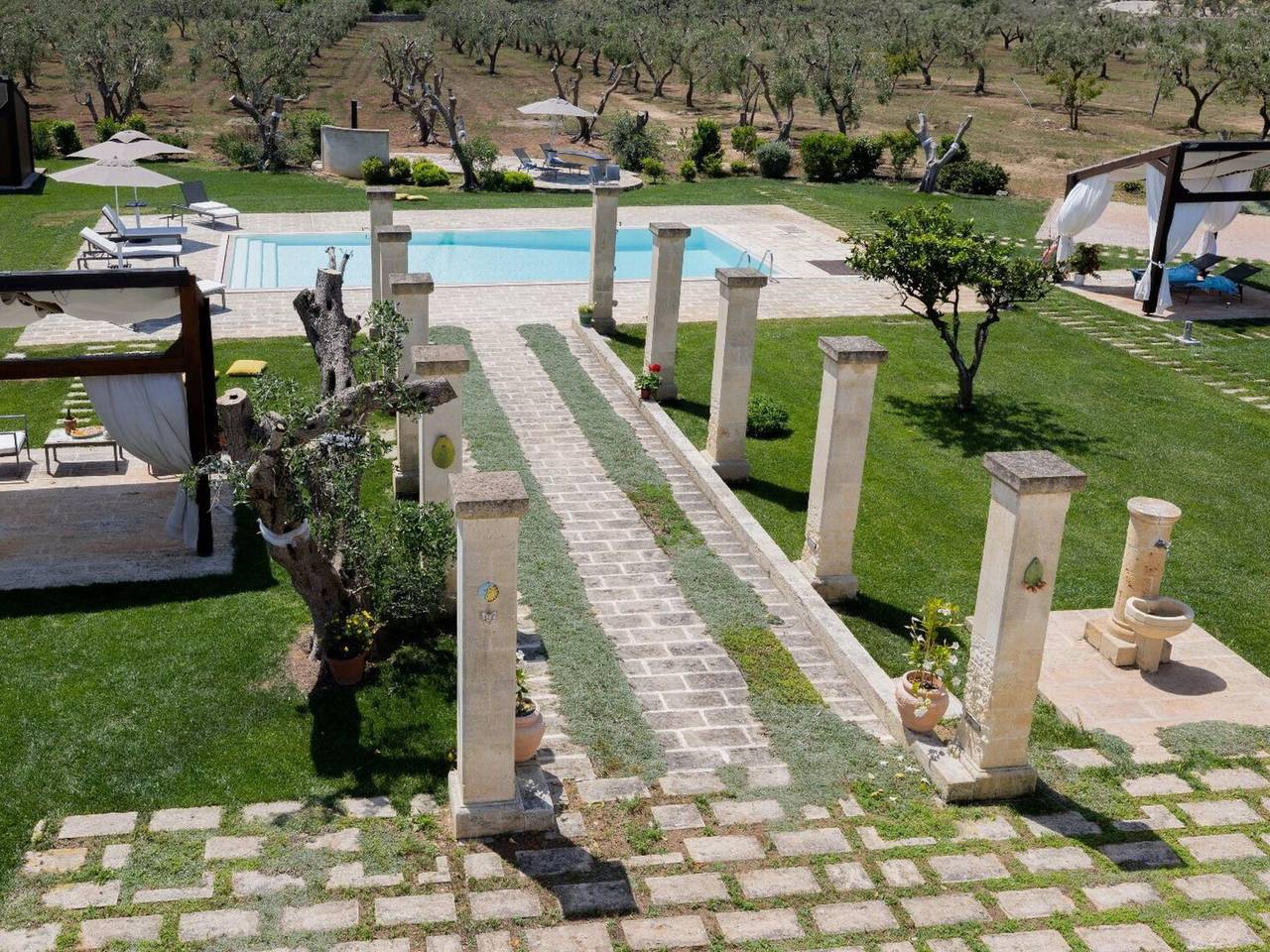Villa mit privatem Pool im Herzen von Apulien in Erchie, Salento