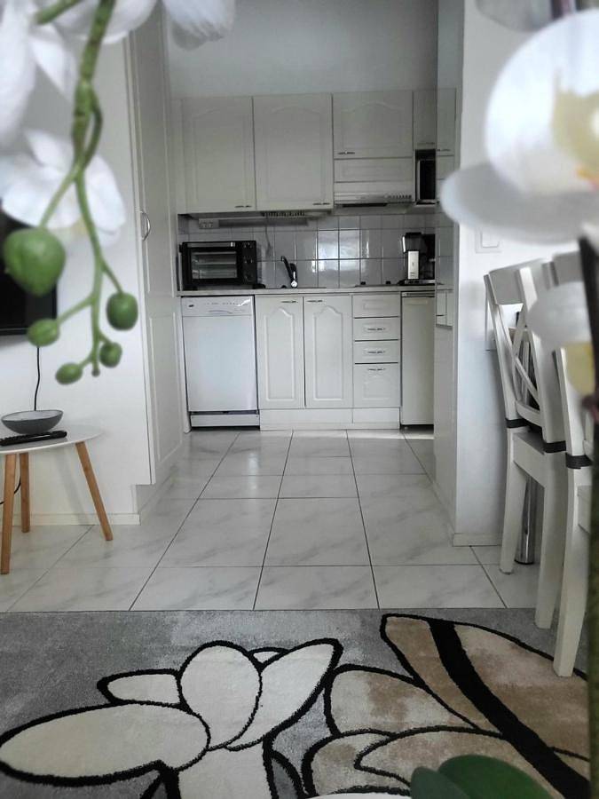Appartement de vacances pour 3 personnes, avec jardin et sauna