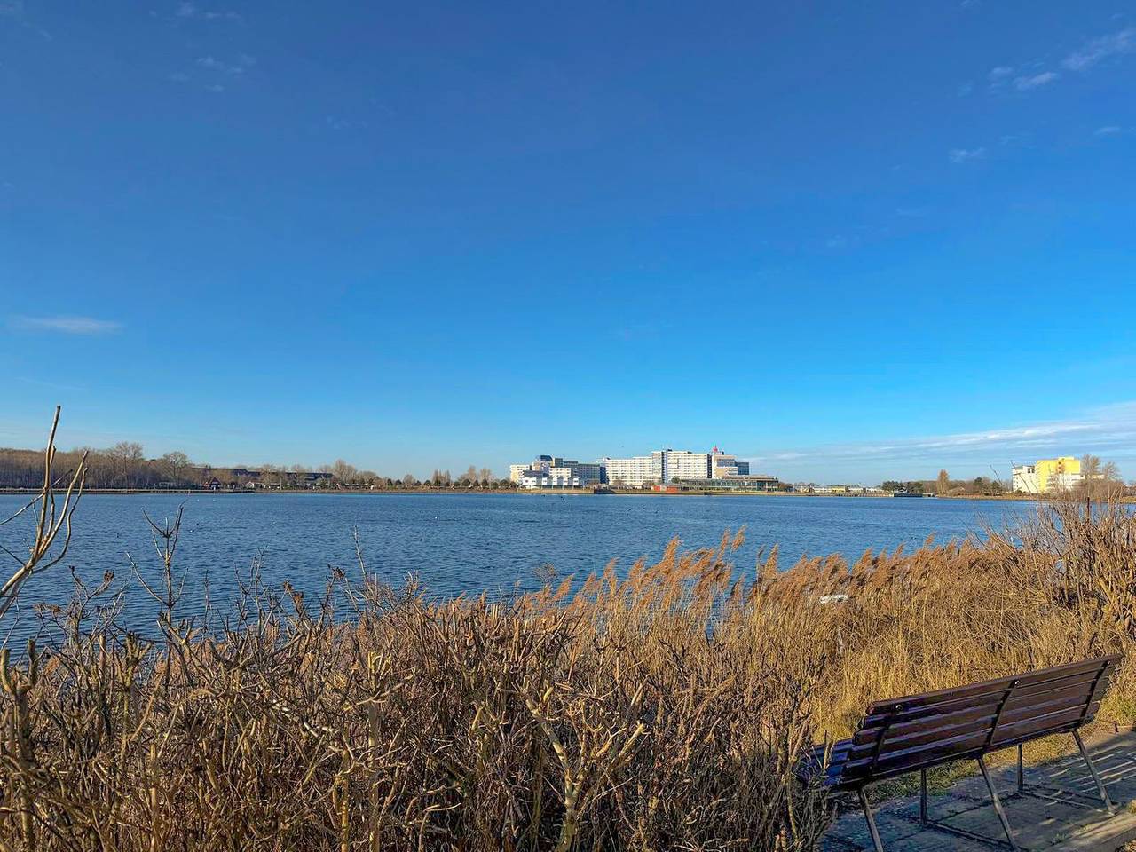 Apartamento entero, Gepflegte und komfortable Ferienwohnung für 3 Personen mit tollem Seeblick! in Steinwarder, Heiligenhafen