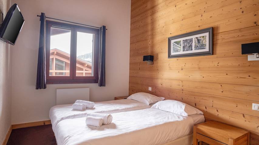 Appartement entier, Appartement de vacances pour 8 personnes avec balcon in Vallorcine, Région de Bonneville