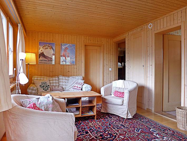 Ferienwohnung für 4 Personen, mit Balkon in Lauterbrunnen