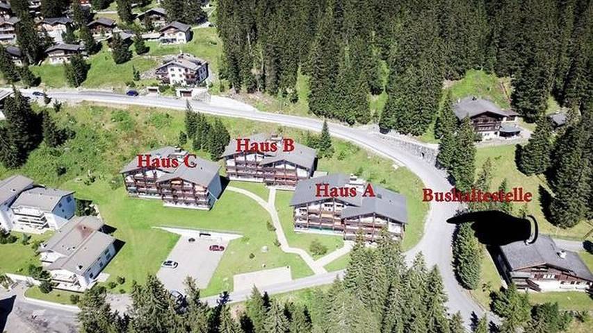 Hütte für 4 Personen, mit Balkon und Sauna in Arosa - 4